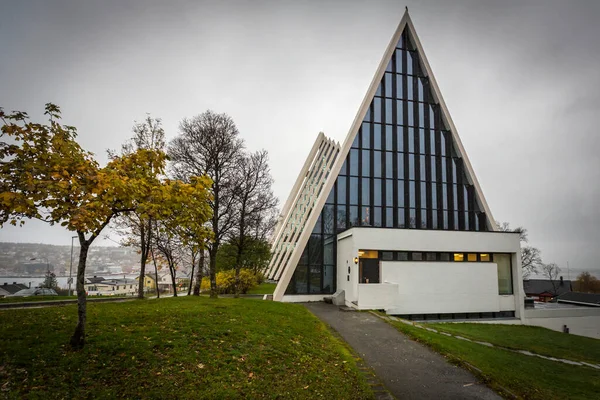 Сучасна Християнська Церква Північній Норвегії — стокове фото