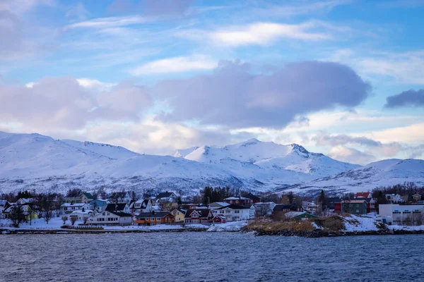 ノルウェー北部トロムソの眺め — ストック写真