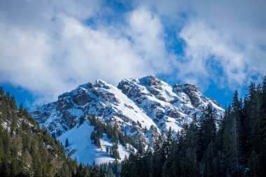 Avusturya, Tannheim 'da Dağ Leilachspitze