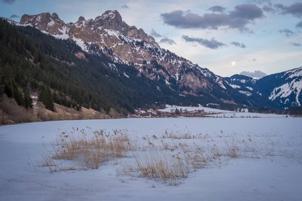 Haldensee Dans Tannheimer Tal Tyrol Autriche — Photo