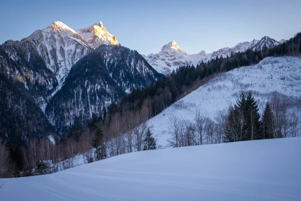 Haute Montagne Zimba Près Bludenz Autriche — Photo