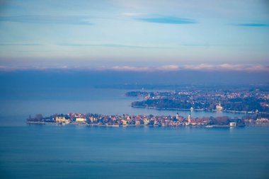 Constance Gölü 'ndeki Bregenz' e bak 