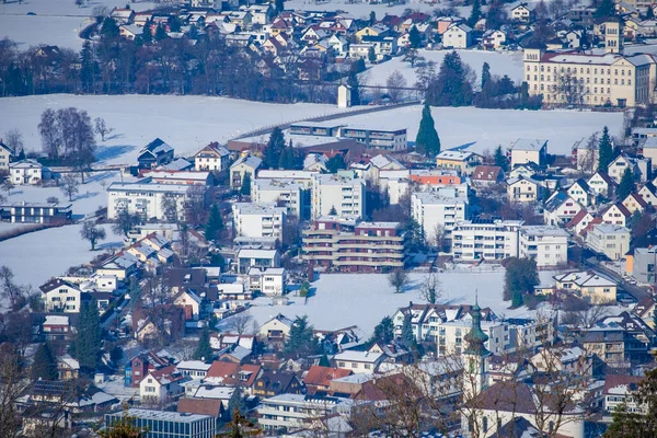 Pohled Bregenz Bodamského Jezera — Stock fotografie