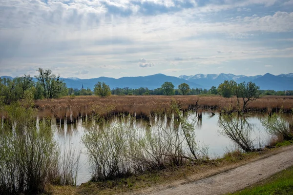 Zone Loisirs Locale Très Merveilleuse Schleienloch Hard Vorarlberg Autriche — Photo