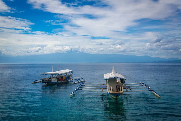 Ferry Boats Davao Para Samal Island Mindanao Filipinas — Fotografia de Stock