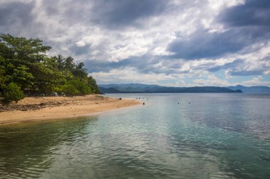Filipinler 'deki Mindanao' da güzel bir eğlence yeri. 