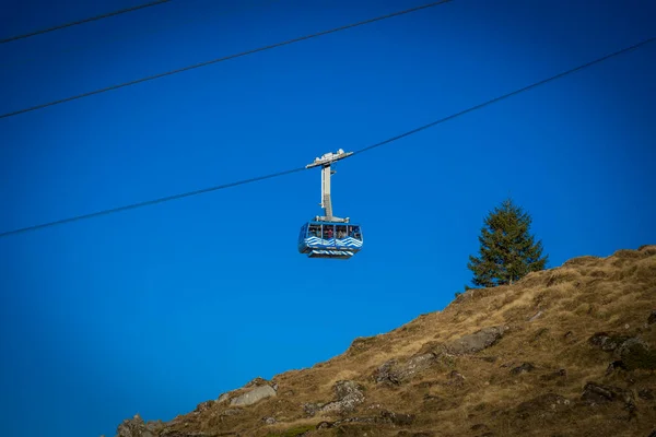 Rope Way Top Santis Switzerland — Stock Photo, Image