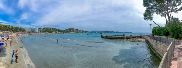 Strand Paguera Auf Mallorca Balearen Spanien — Stockfoto