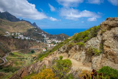 İspanya, Kanarya Adalarındaki Taganana Köyü  
