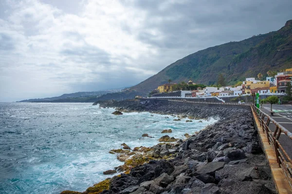 Rotsachtige Kust Canarische Eilanden Spanje — Stockfoto