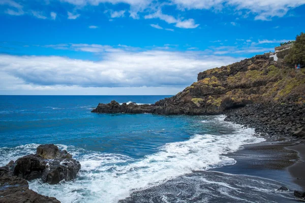 Prachtig Landschap Bij Playa Bollulo Tenerife Spanje — Stockfoto
