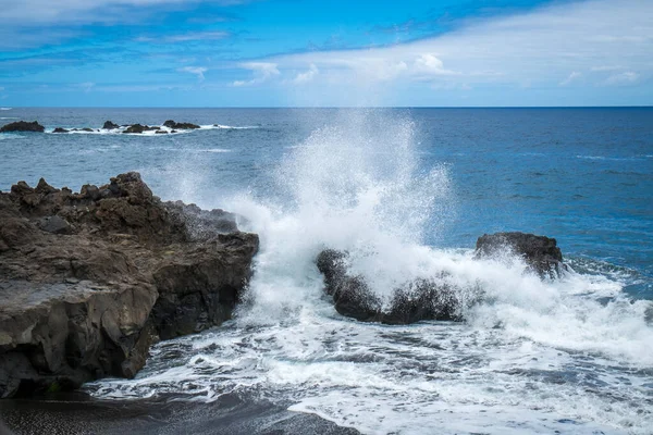 Hermoso Paisaje Playa Bollulo Tenerife España —  Fotos de Stock