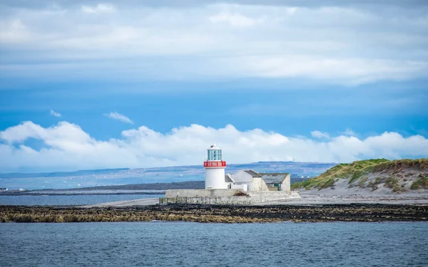 Faro Dog Head Inishmore Isole Aran Galway Irlanda — Foto Stock