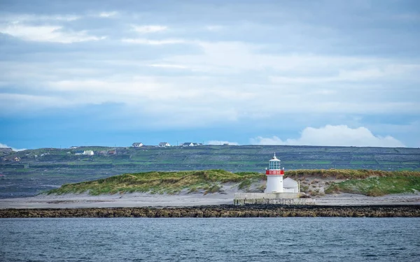 Hundhuvud Fyr Inishmore Aran Islands Galway Irland — Stockfoto