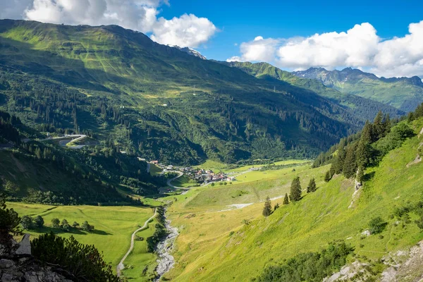 Vorarlberg, Avusturya 'daki Stuben am Arlberg köyü.