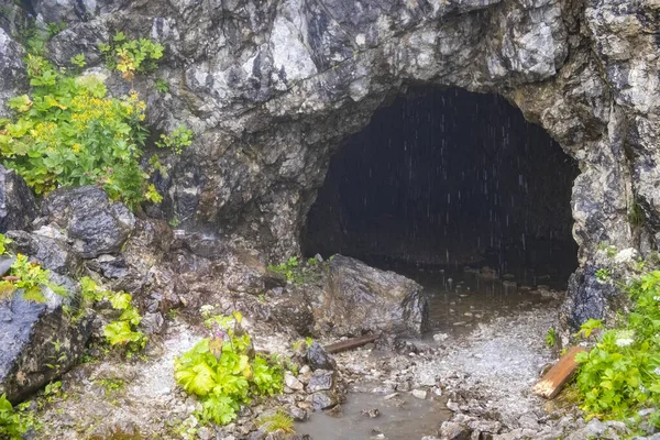 Oude Grot Voor Boer Het Zuersermeer See Vorarlberg Oostenrijk — Stockfoto