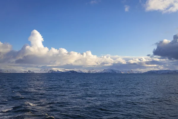 Чудові Краєвиди Довкола Гаммерфеста Північна Норвегія — стокове фото