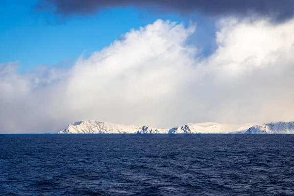 Underbara Landskap Runt Hammerfest Nordnorge — Stockfoto