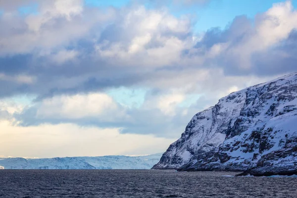 Wspaniałe Krajobrazy Wokół Hammerfest Północnej Norwegii — Zdjęcie stockowe