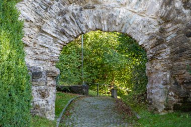Bregenz, Avusturya üzerinden Gebhardsberg 'e yürü