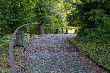 Bregenz, Avusturya üzerinden Gebhardsberg 'e yürü