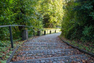 Bregenz, Avusturya üzerinden Gebhardsberg 'e yürü