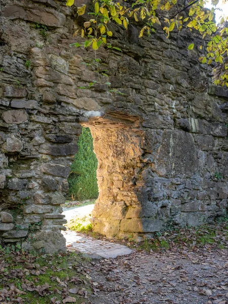 Caminhe Até Gebhardsberg Sobre Bregenz Áustria — Fotografia de Stock