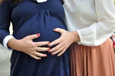 İki LGBT annesi bebeklerini bekliyor. Hamileliğin detaylı bir resmi..