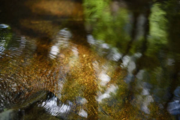 Естественная Текстура Пород Родниковой Воды — стоковое фото