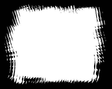 Soyut dekoratif siyah ve beyaz fotoğraf çerçevelemek. Metin içinde görüntü yukarıda yer yazın ve çarpma ilginç kenarlık/kenar fotoğraf veya kopya etrafında almak ve maske olarak kullanmak üzere katman maskesine yapıştırmak için karışım modu uygulama.