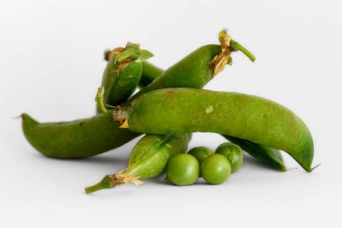  Taze bezelye yakın çekim. Tarım, Gıda ve Sağlıklı Yiyecekler Hakkında Haberler İçin Kullanışlı.