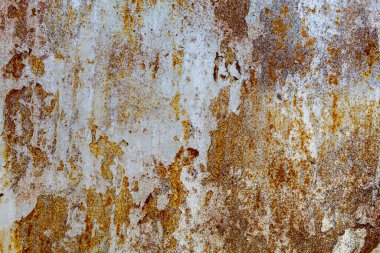 Eskimiş Paslı Metal Doku