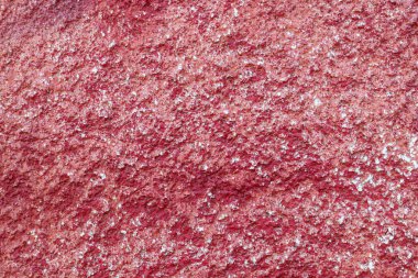 Kırmızıya boyanmış beton duvar dokusu