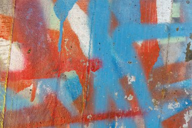 Renkli eski yıpranmış beton duvar dokusu