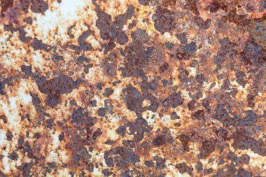 Eski Yıpranmış Oluklu Metal Doku