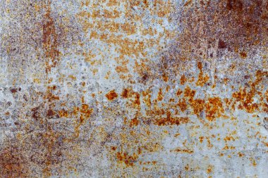 Eski Yıpranmış Oluklu Metal Doku