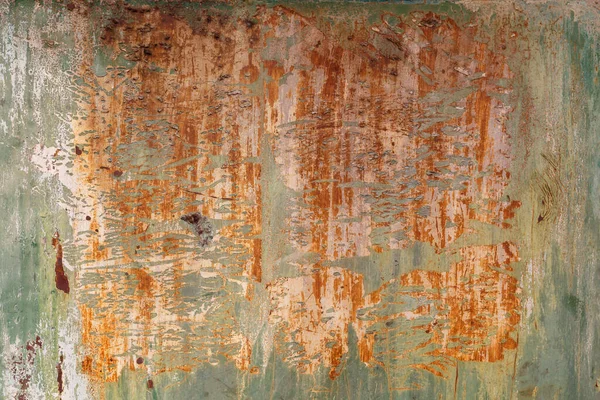 Verniciato Colorato Vecchio Intemperie Concrete Wall Texture — Foto Stock