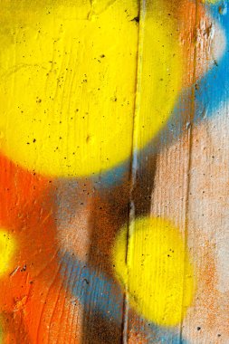 Renkli eski yıpranmış beton duvar dokusu