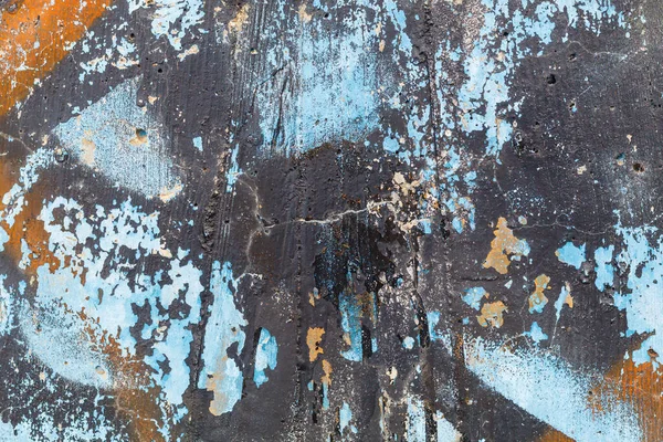 Пофарбовані Барвисті Старі Похмурі Бетонні Стіни Текстури — стокове фото