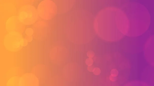 Abstraktní Bokeh Světla Světlem Žlutý Gradient Růžové Fialové Pozadí — Stockový vektor