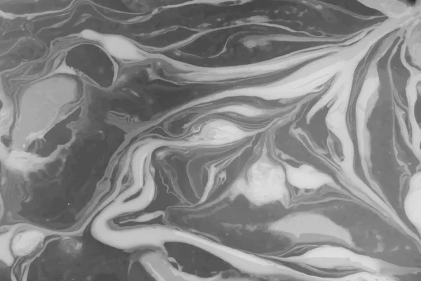 Fond Écran Abstrait Textures Liquides Marbre Gris Noir Blanc Luxe — Image vectorielle