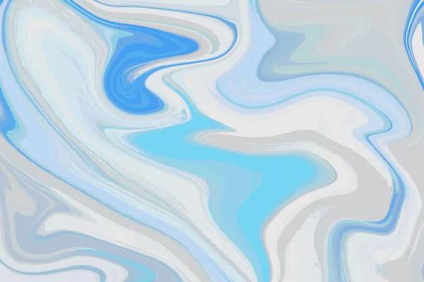 Abstrakte Hintergrund Luxury Flüssige Blaue Graue Und Weiße Graue Marmortextures — Stockvektor