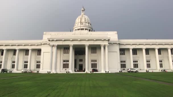 Colombo, Sri lanka, 20 de novembro de 2019, C.W.W Kannangara Mawatha, Câmara Municipal de Colombo — Vídeo de Stock