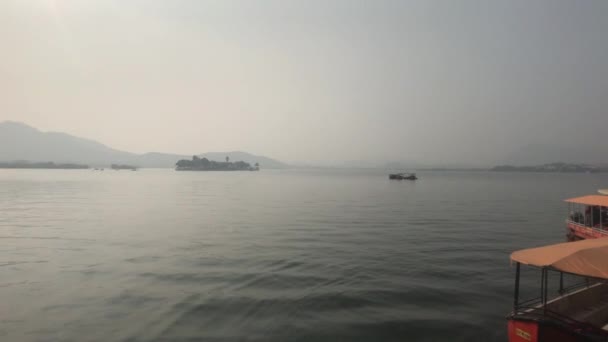 Udaipur, India - City waterfront part 2 — Stock videók