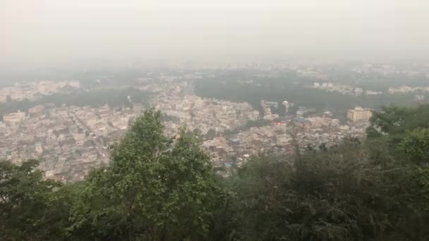 Udaipur, India - Vista de la ciudad desde arriba parte 2 — Vídeo de stock