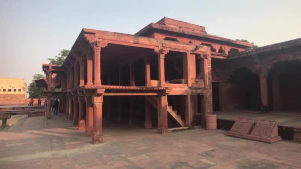 Fatehpur Sikri, India - ancient architecture from the past part 21 — Stock Video