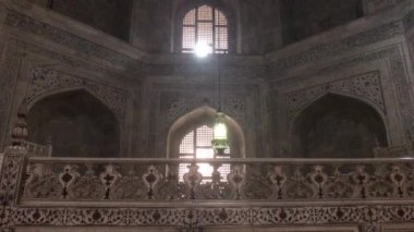 Agra, Hindistan, 10 Kasım 2019, Taj Mahal, Tapınağın içindeki 4. Bölüm