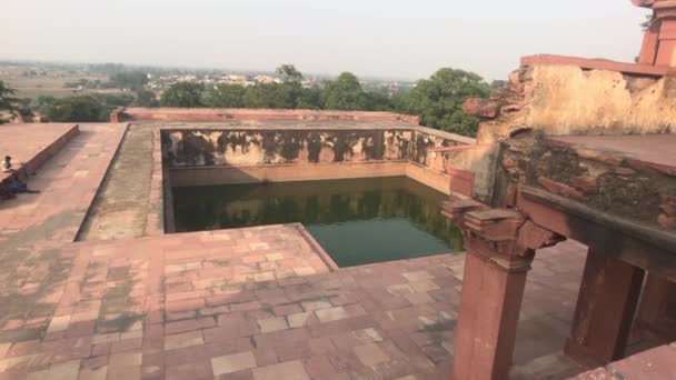 Fatehpur Sikri, India - verbazingwekkende architectuur van weleer deel 5 — Stockvideo