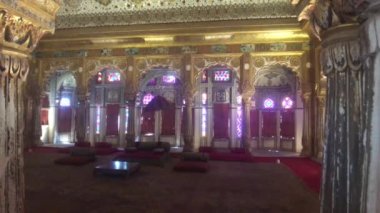 Jodhpur, India - empty rooms in the buildings of the fortress part 6