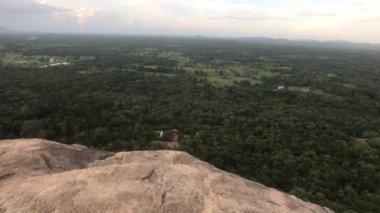 Sigiriya, Sri Lanka, evening view from the mountain